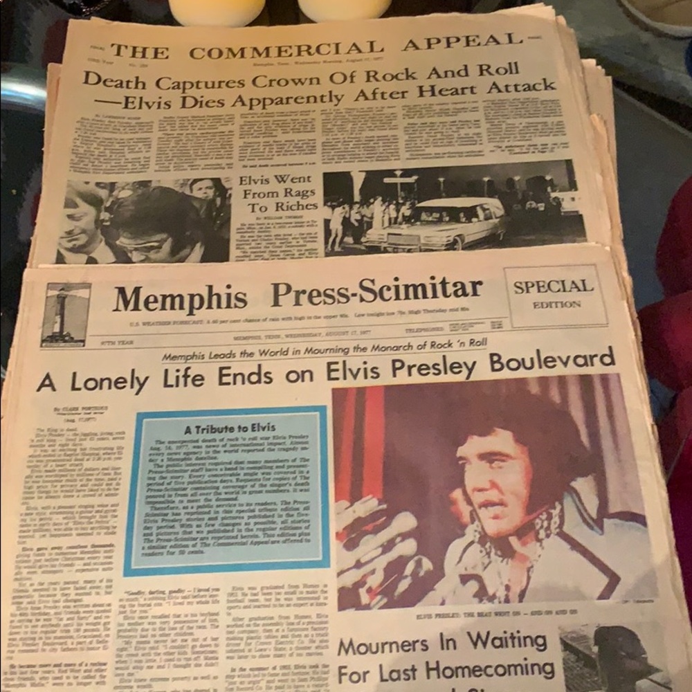 TCB Commercial Appeal/ Memphis Press Scimitar ⚡️